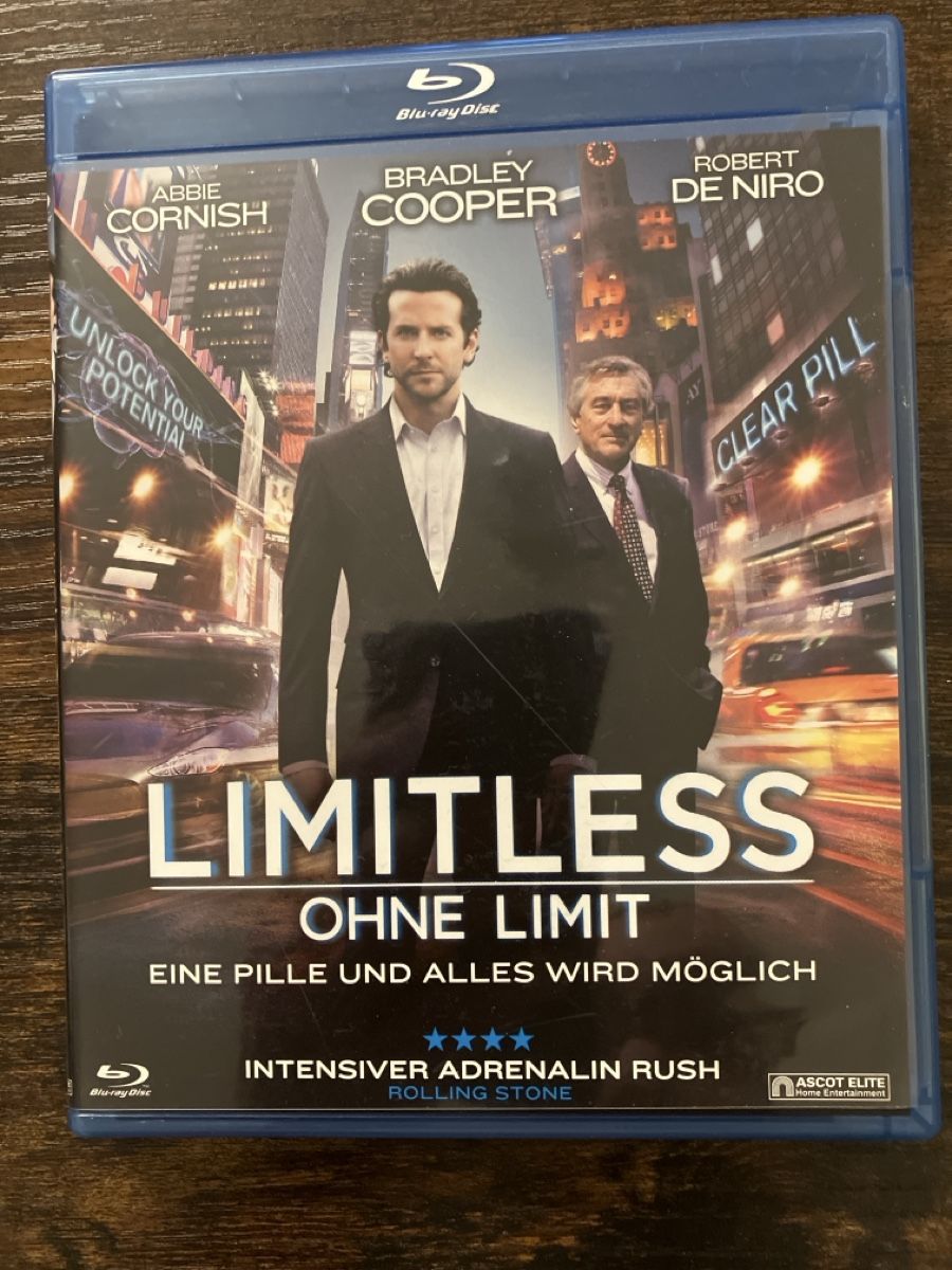Alle DVDs: Limitless BluRay – Gebraucht aus Glarus von Jhuber78