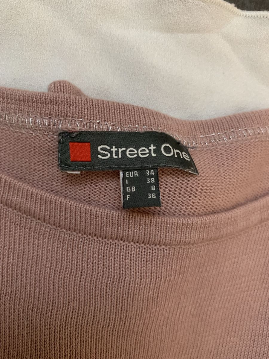 Maglioni & Felpe: Street One Pullover, Grösse 34, Rosa/Weiss – Usato da Frick venduto da Cirilla 3