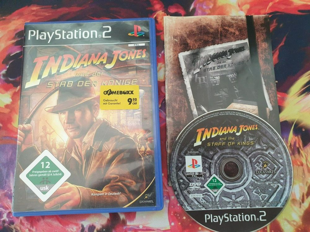Indiana Jones und der Stab der Könige PlayStation 2 Kaufen auf Ricardo