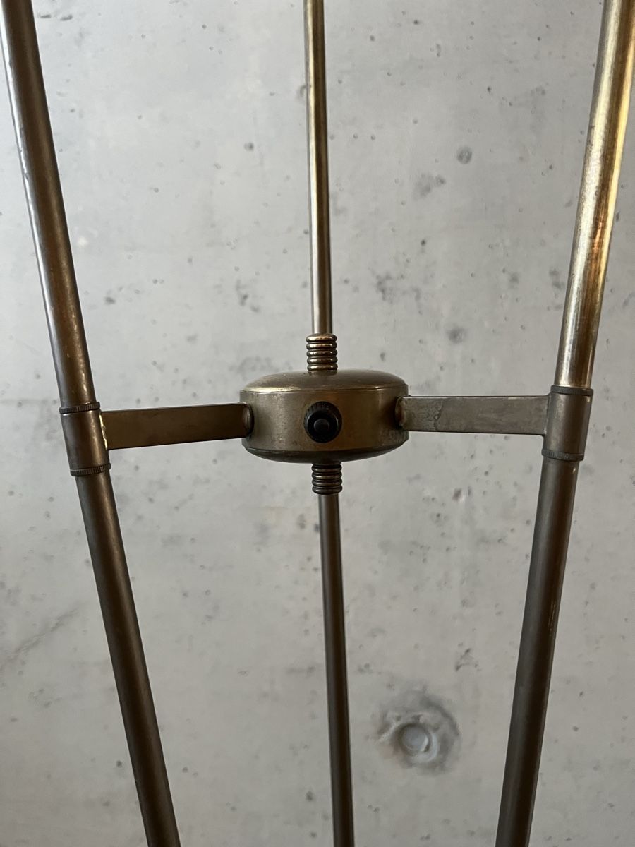 Lampen: Mid Century Ständerleuchte Messing – Gebraucht aus Wabern von La-Vitrine 7