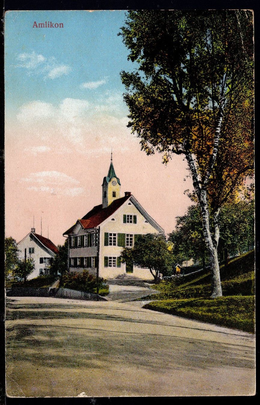 Ansichtskarten: Amlikon  1927 – Gebraucht aus Aarau von kufi44