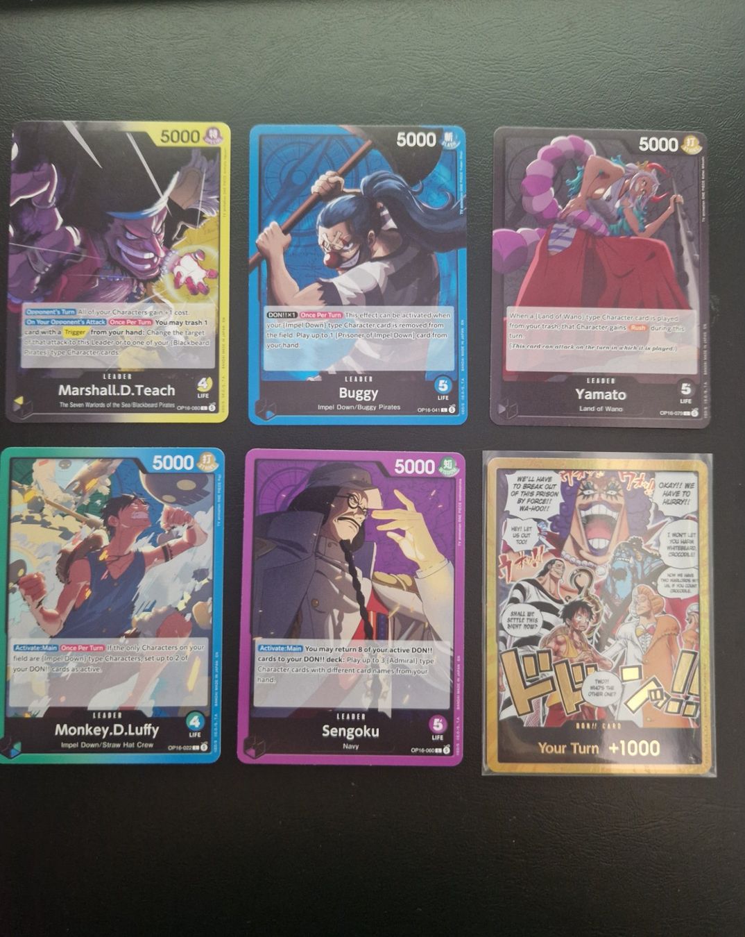Bandai Cartes à collectionner: Lotto One Piece Leader+Don OP16 – Neuf (Voir description) à Agno par hen_b8pm 1