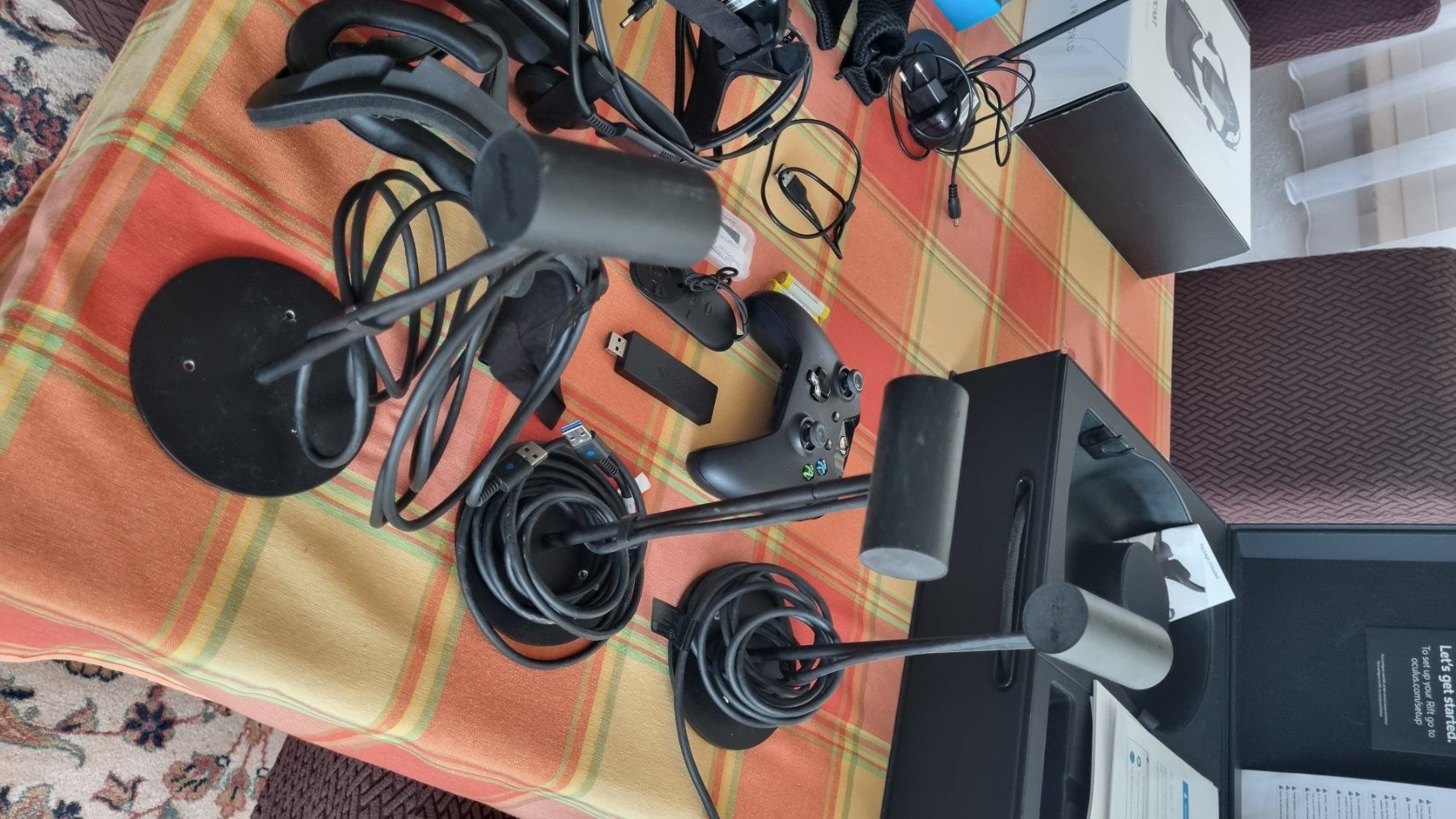 Meta Casco VR: Oculus Rift VR Set mit TPCast Wireless Adapter – Usato da Schänis venduto da RussellP14 4
