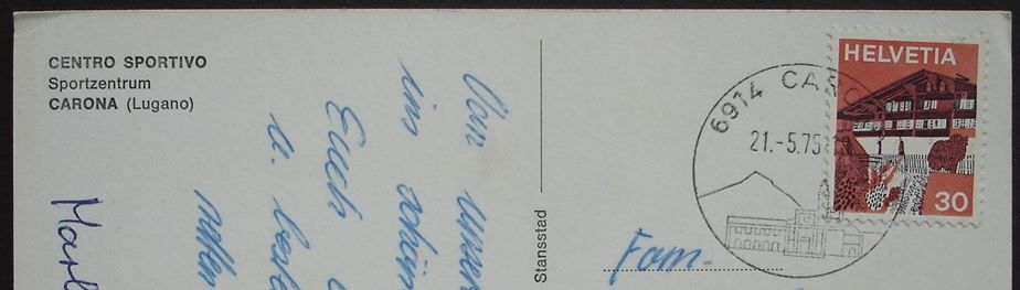 Cartoline postali: CORONA Centro Sportivo – Usato da Jona venduto da philajona 1