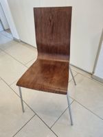 Stühle Baumnuss Holzfurnier 6 Stück