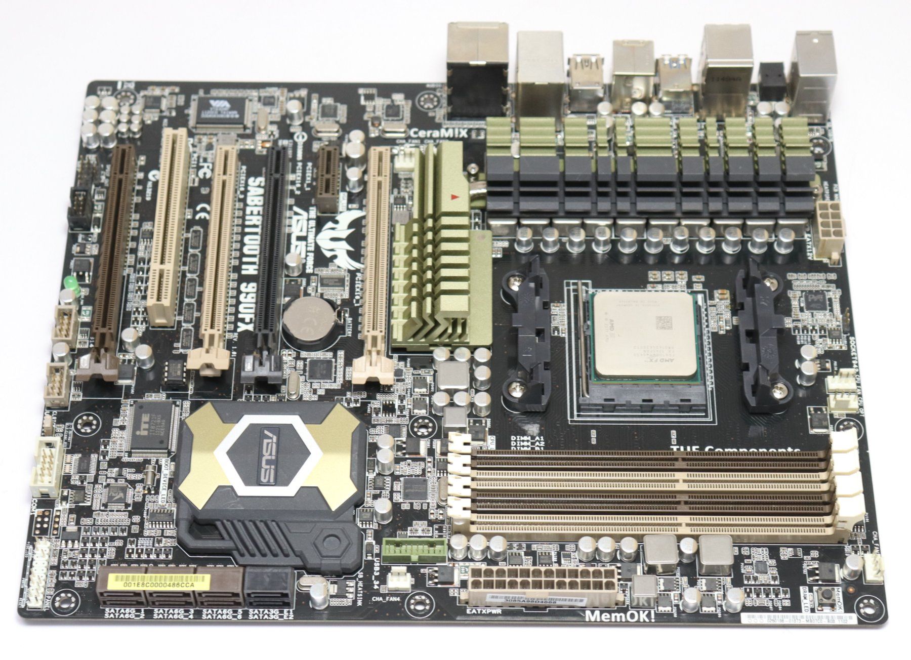Asus Schede madri: Mainboard Asus Sabertooth 990FX + AMD FX6100 6-Core CPU – Usato da Frick venduto da volvo850driver 3