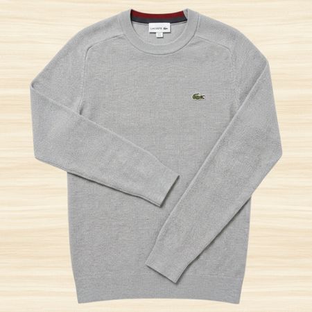 Lacoste Herrenpullover – Grau – Gr. S (FR 3) – Neuwertig