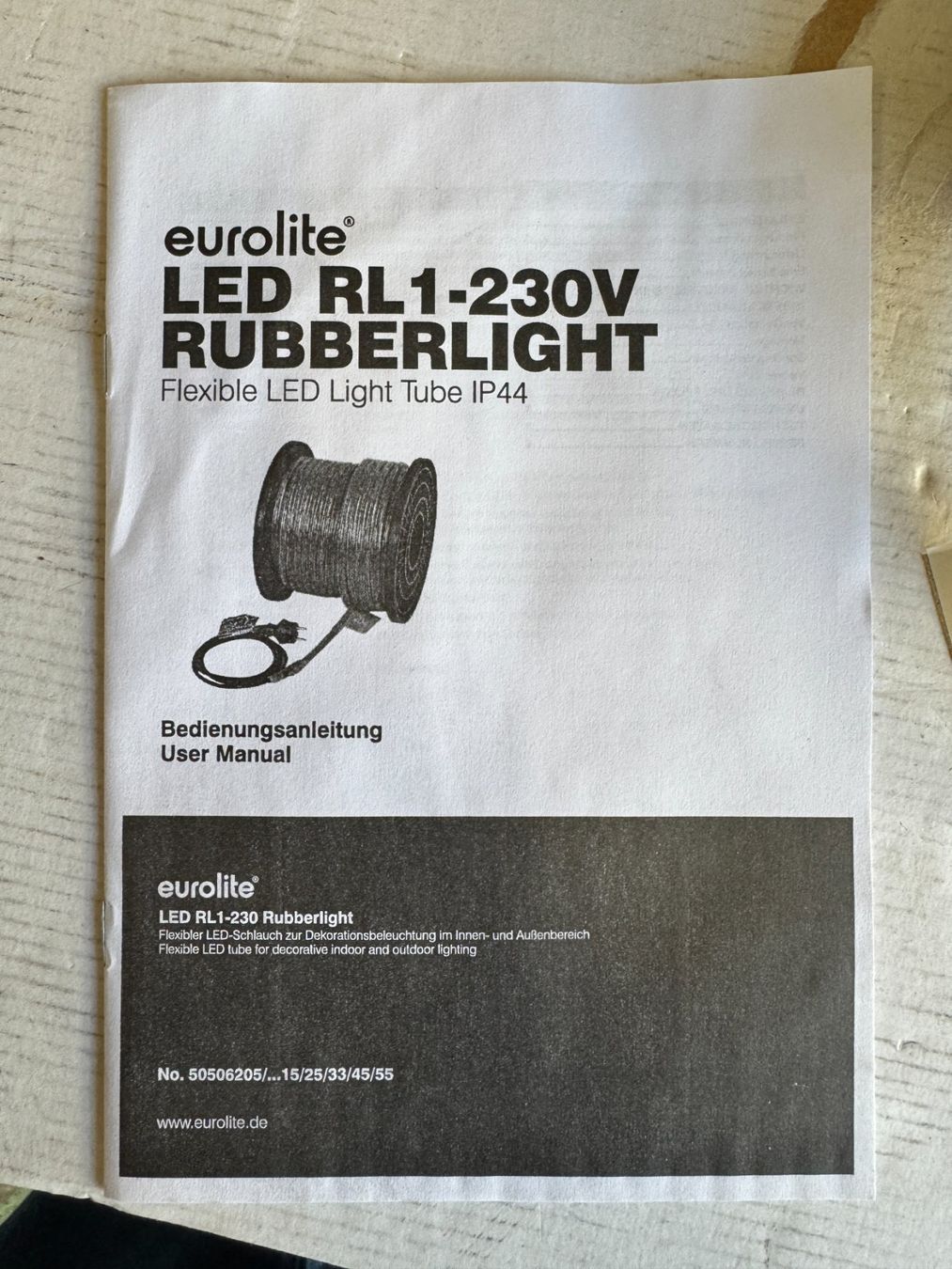 Ghirlande e barre luminose: Led Rubberlight Leuchtschlauch (S810) – Difettoso da Däniken SO venduto da Profog1 6