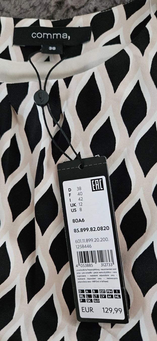 Comma Vestiti: Kleid von Comma, neu mit Etikett, Gr. 38 – Nuovo (secondo la descrizione) da Urdorf venduto da catcat999 1