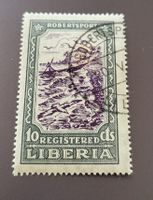 Liberia 1924 schiffe alte briefmarke