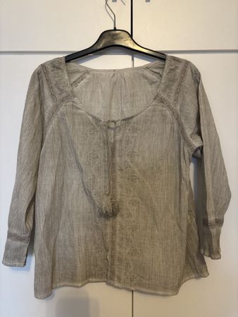 Nile Bluse Natur Look!