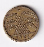 Deutschland 5 Reichspfennig 1926 A