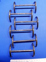 6 Besteckbänkchen Silber platted