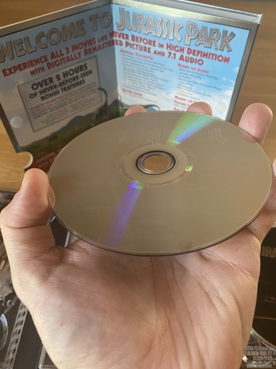 Alle DVDs: Jurassic Park Trilogie / Bluray / ENGLISCHE Version – Gebraucht aus Herzogenbuchsee von Christen3 4