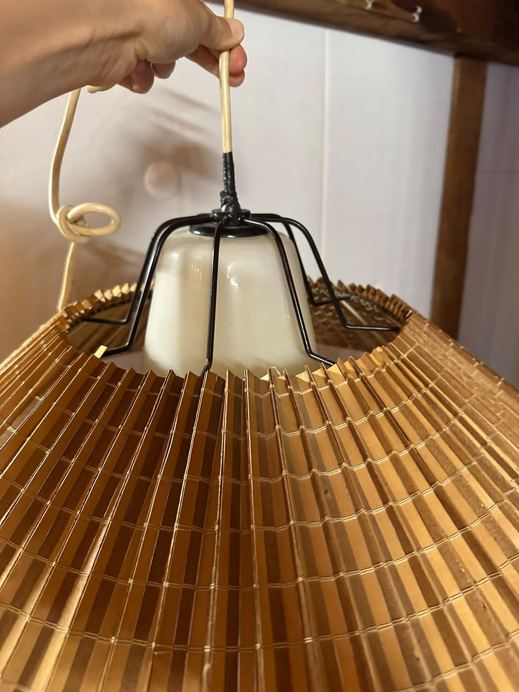 Kronleuchter & Deckenlampen: Vintage lamp 60s retro – Gebraucht aus Zürich von mat_5gkp 3