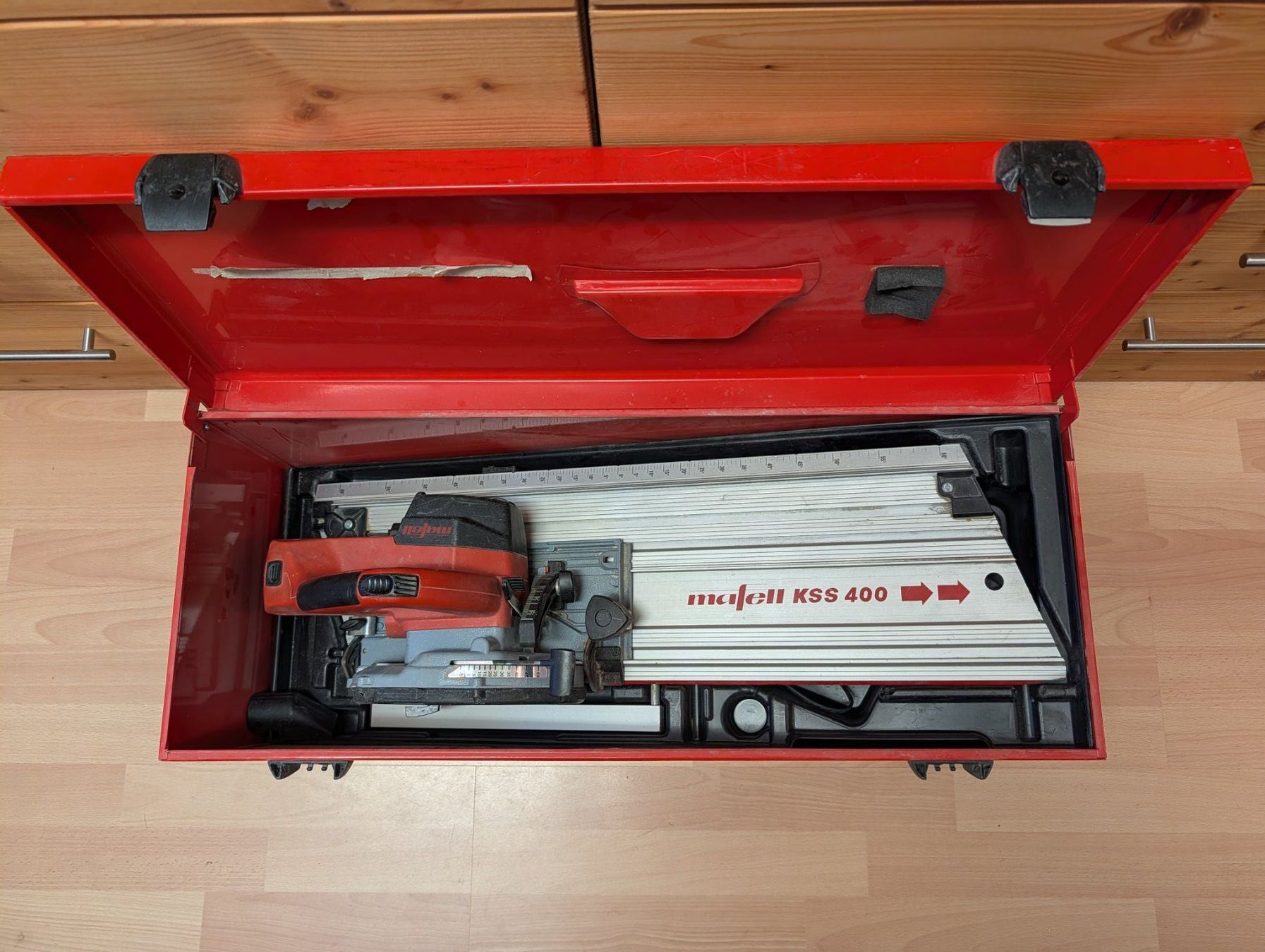 Mafell Scies: Mafell Kappsäge KSS400 – Défectueux à Bauma par Makinom 1