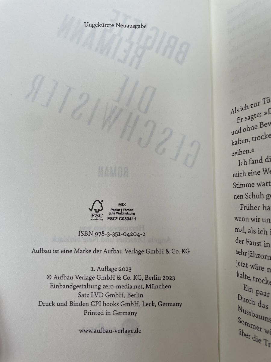 Libri: Brigitte Reimann: Die Geschwister – Usato da Münchenstein venduto da jan_5fyc 2