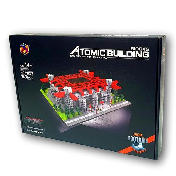 Kit di costruzioni: Fußballstadion: San Siro, Mailand / Mini-Bausteine – Nuovo e nell'imballaggio originale da Meisterschwanden venduto da Bigi1