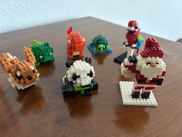 Mini-Lego Nanoblock 7 Stück
