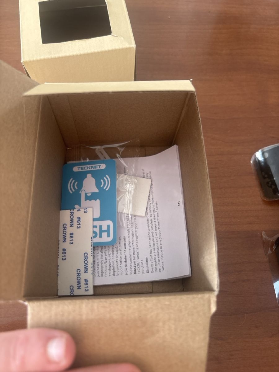 WiFi: Campanello Bluetooth Tecknet – Neuf avec emballage d'origine à Figino par mat_2r6c 2