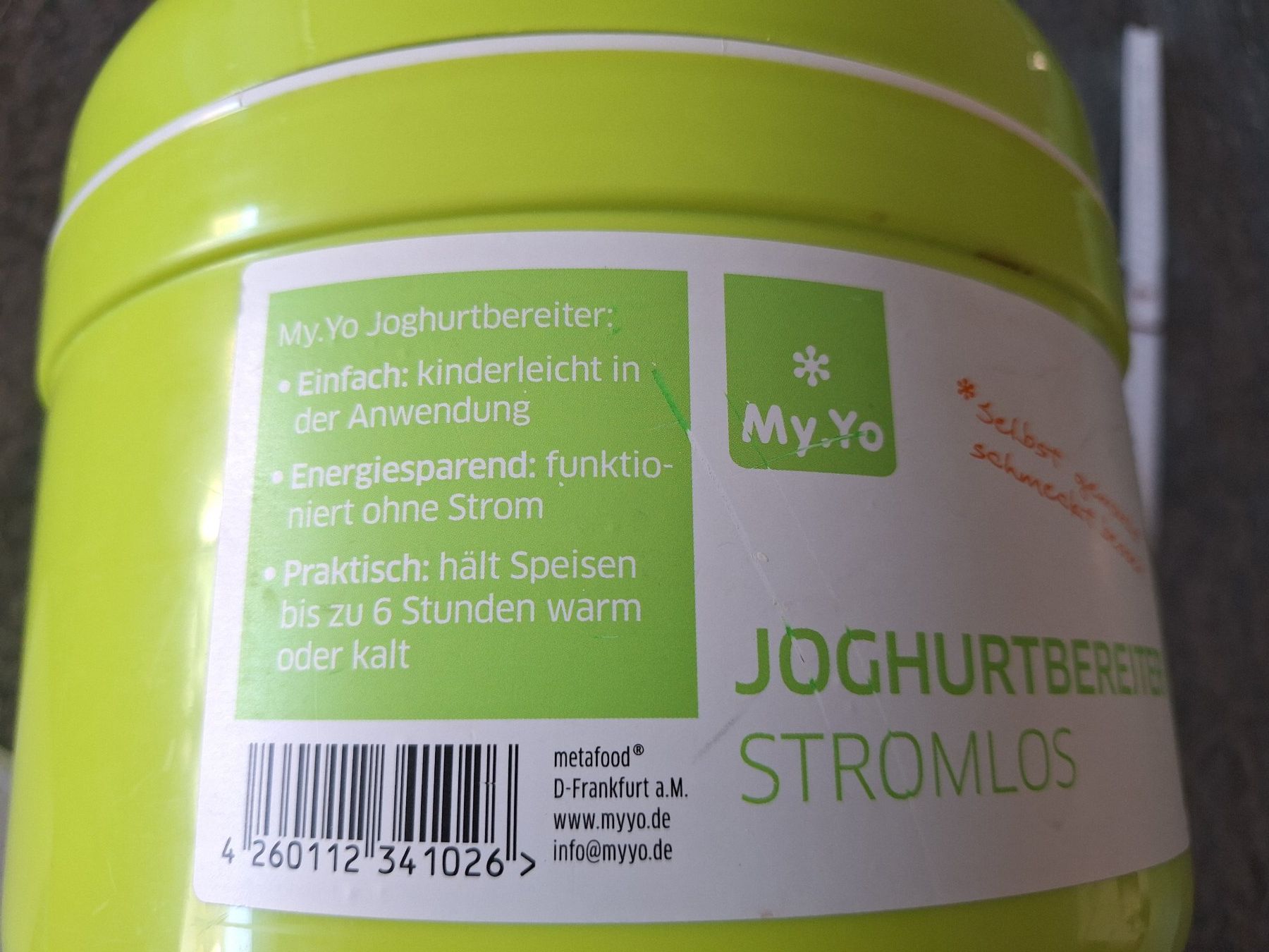 Küchengeräte: Joghurtbereiter stromlos My.Yo – Gebraucht aus Bözen von ZoraNala 2