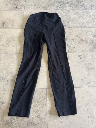 Elegante Schwarze Umstands-Leggins Grösse M