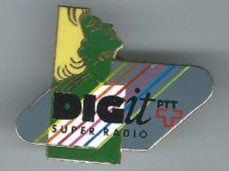 PTT "Dig it" Super Radio - Ansteckpin