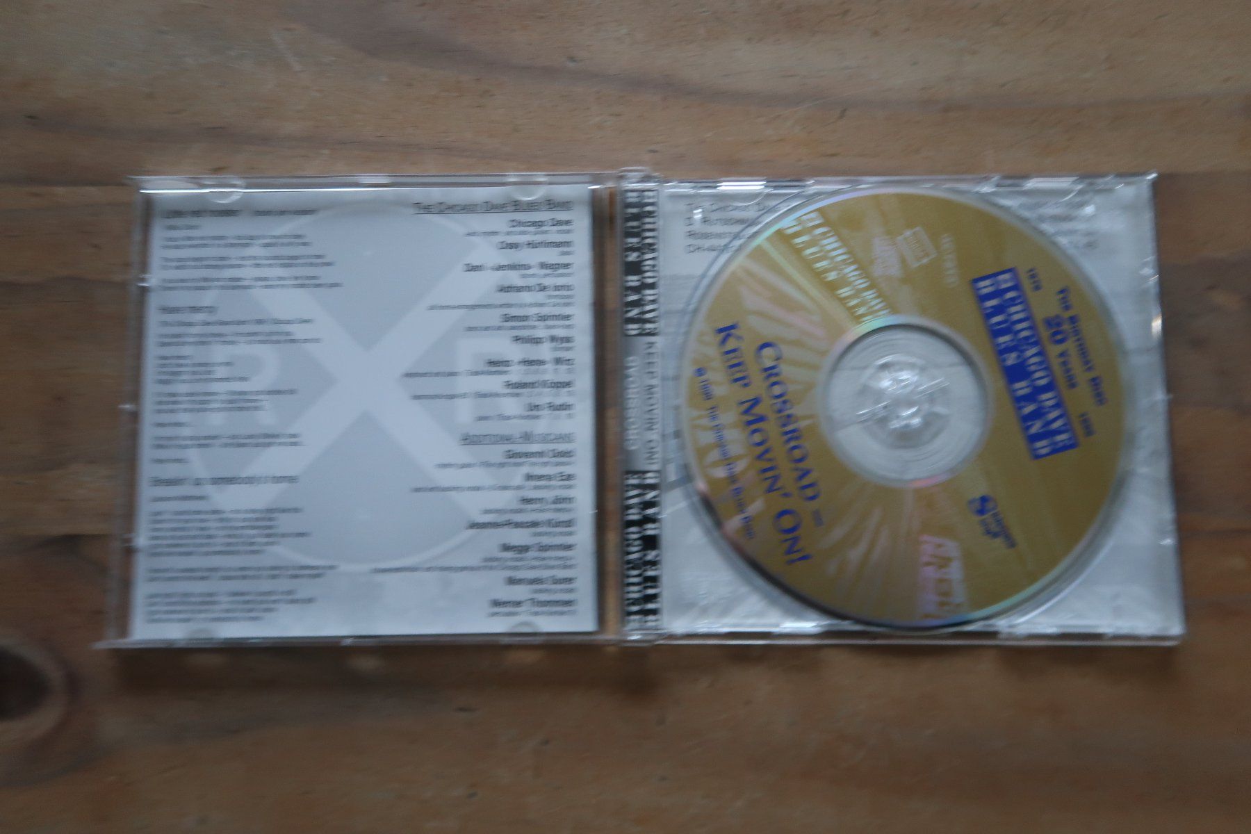 CD: THE CHICAGO DAVE BLUES BAND - CROSSROAD - CD – Usato da Basel venduto da Patiscat 3