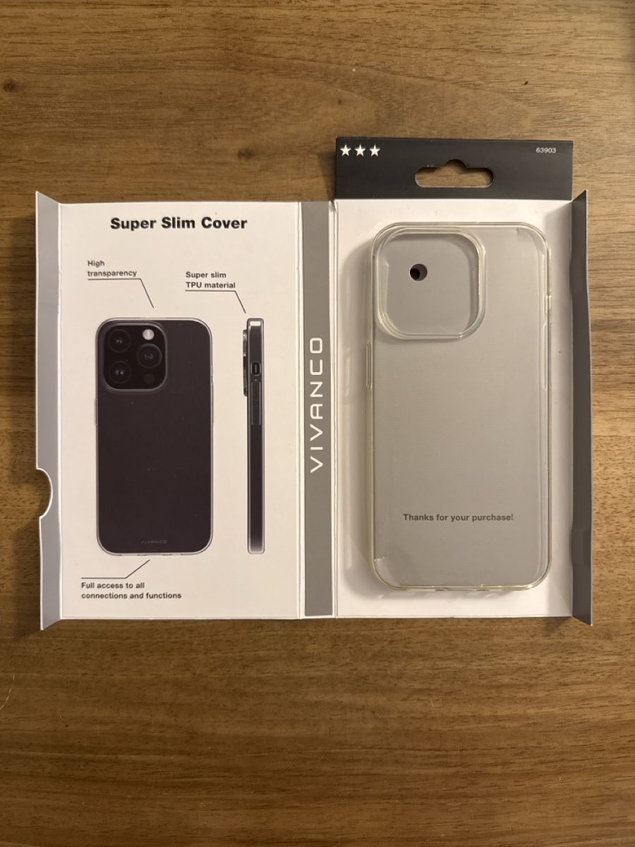 Coques & Protection écran: Vivanco iPhone 15 Pro H transparent originalverpackt – D'occasion à Zürich par Redbuchi 1