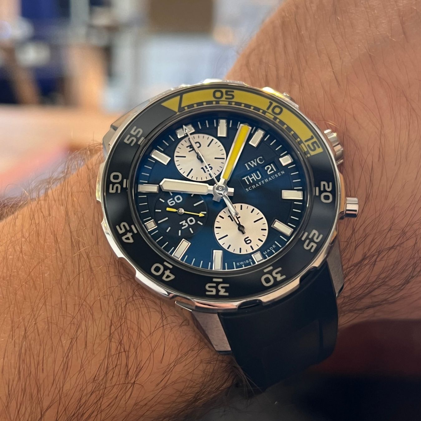 IWC Orologi: IWC Aquatimer Chrono Day-Date IW376702 – Usato da Carouge GE venduto da Watchaser 3