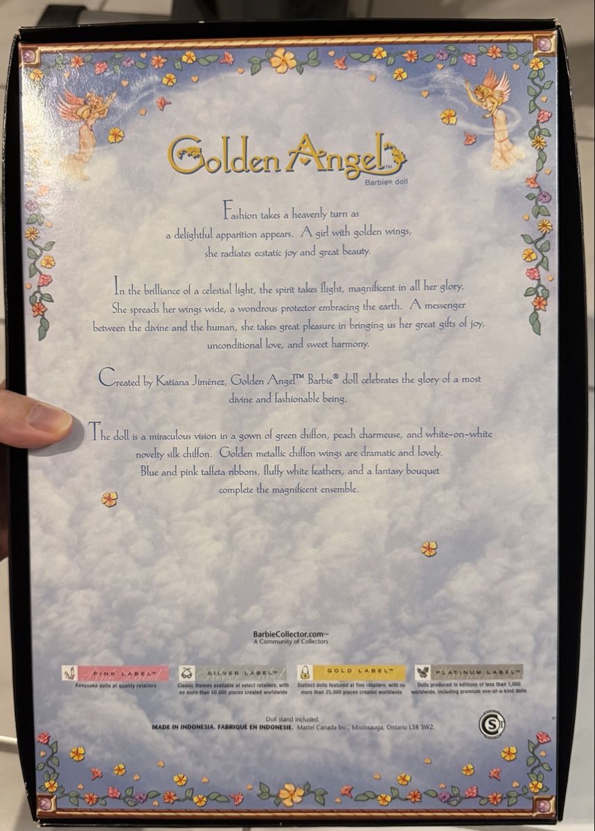 Bambole: Golden Angel Barbie – Nuovo e nell'imballaggio originale da Bürglen TG venduto da SonneMondSterne99 5
