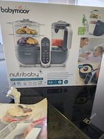 Babymoov Nutribaby+ Kocheinheit Dampfgarer Mixer neuwertig