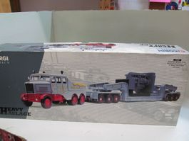 SCAMMELL MIT 24 RÄDER TIEFBEET ANHÄNGER MIT LADUNG  1:50