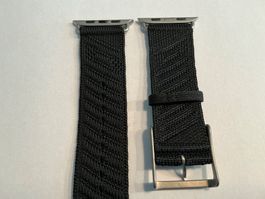 H-En Mer: BLACK Armband für Apple Watch Ultra - 49mm