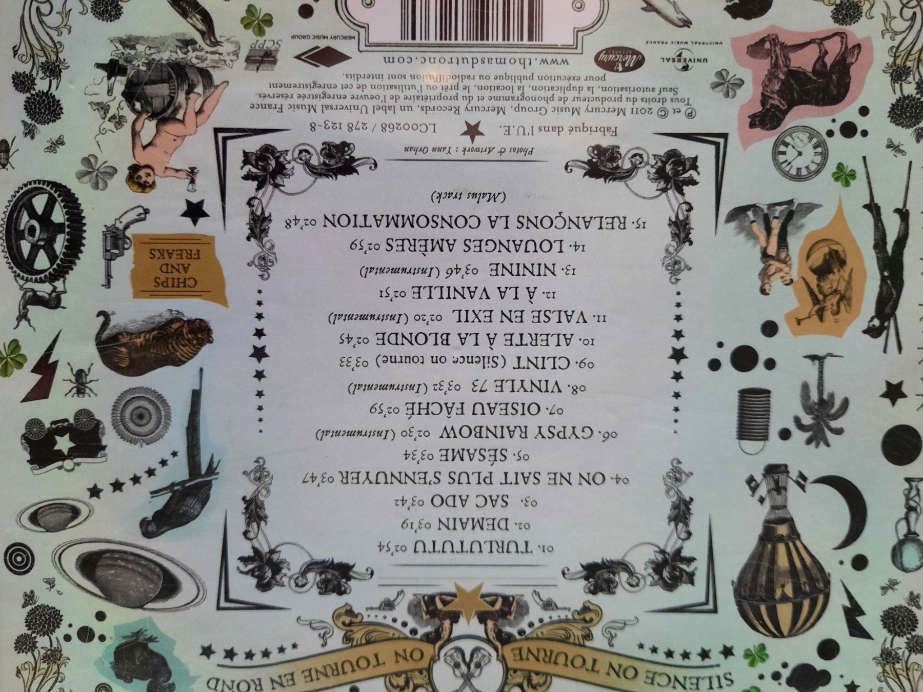 CD: CD Thomas Dutronc - Silence on tourne en rond – Usato da Pully venduto da bro_n52j 2