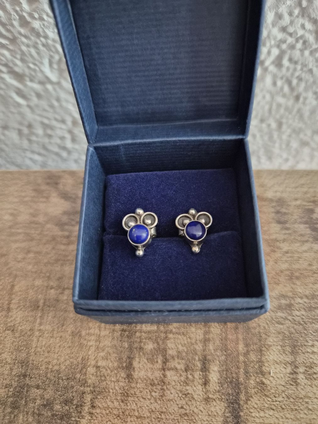 Orecchini pendenti & Orecchini a lobo: Boho Style Ohrstecker, echt Silber mit Lapis Lazuli – Nuovo (secondo la descrizione) da Bassersdorf venduto da _Samsara_