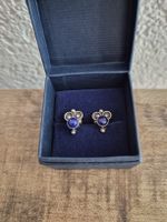 Boho Style Ohrstecker, echt Silber mit Lapis Lazuli