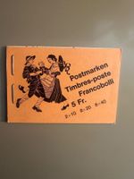 28 MARKENHEFTCHEN DER SCHWEIZ 1979 + 84 GESTEMPELT