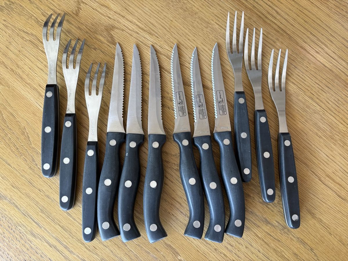 Set di posate: Steak-Besteckset Carl Weill – Usato da Allschwil venduto da basilea017