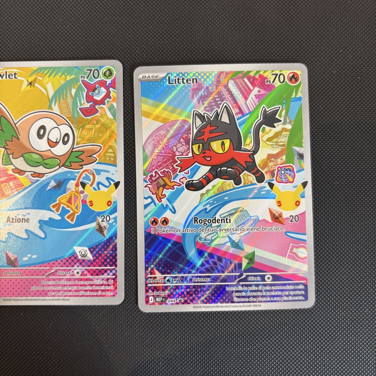 Pokémon Carte collezionabili: Carte Pokémon - starter Popplio Rowlet Litten – Nuovo (secondo la descrizione) da Ambrì venduto da Luk_wnr7 1