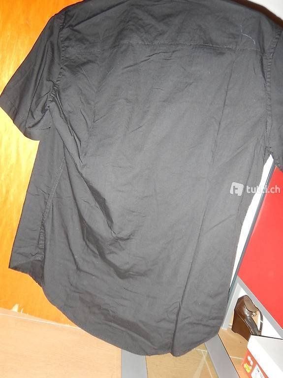 Hemden: XL - L camicia uomo maniche corte nera – Neu (gemäss Beschreibung) aus Coldrerio von camillo71 3