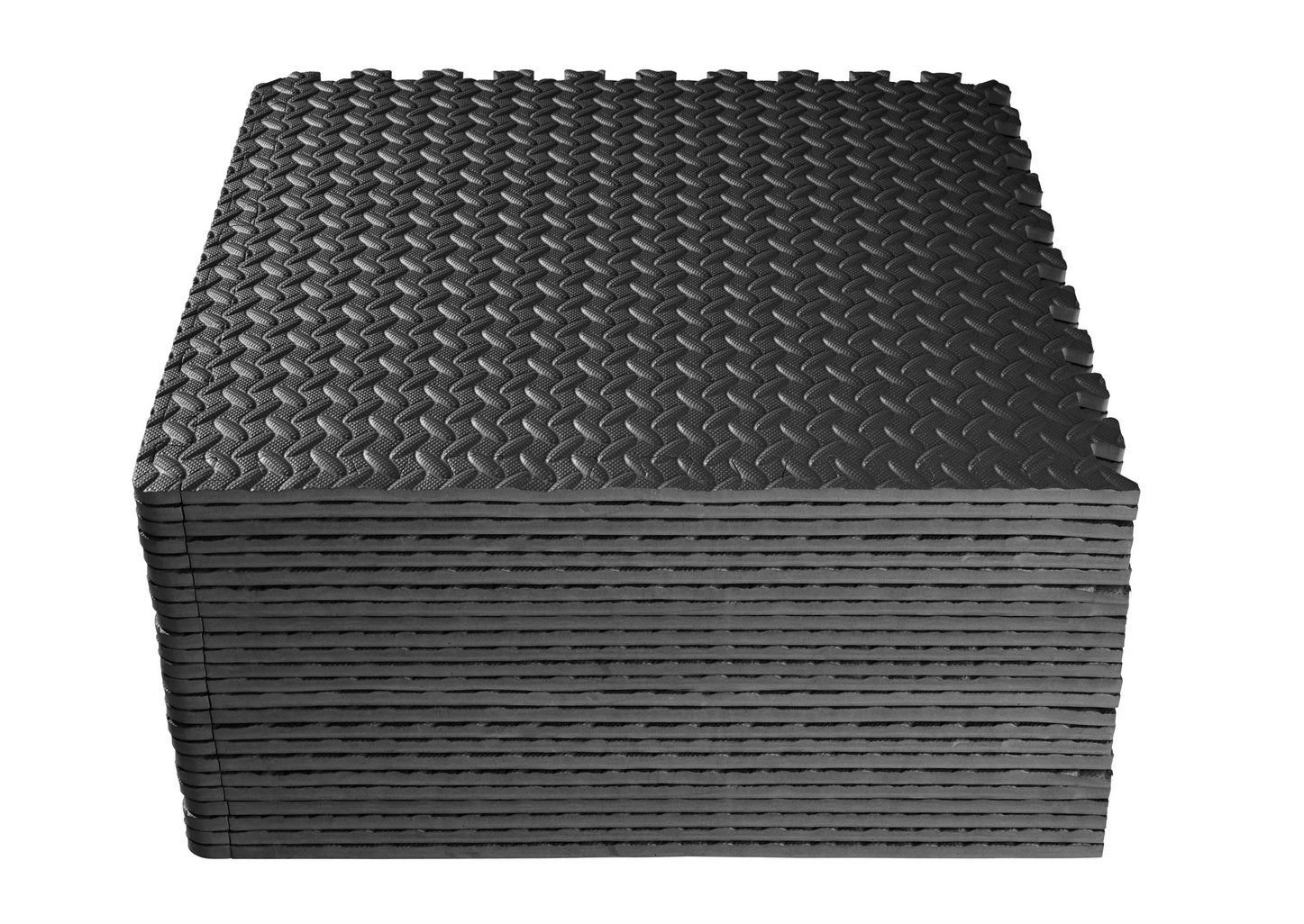 Tappetini fitness: Bodenschutzmatte 24-tlg. schwarz – Nuovo (secondo la descrizione) da Steinhausen venduto da Retourenprofis 2