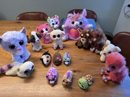 Ty Beanie Boos Stofftier 17 Stück (Glitzer Augen)