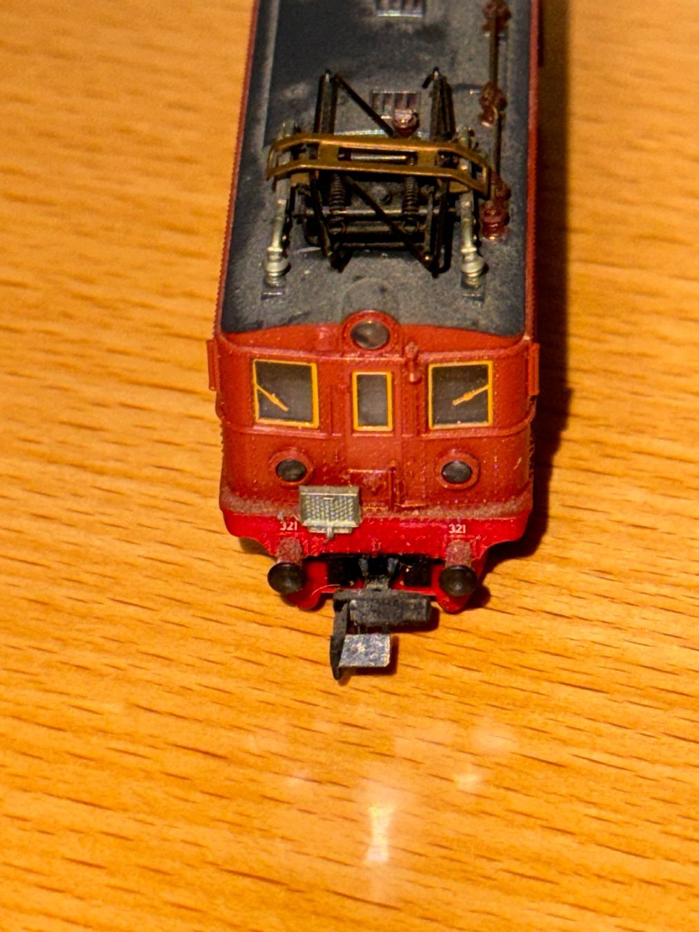Fleischmann Modellini di ferrovie: Fleischmann Piccolo N 7368 E-Lok 321 – Usato da Kaiseraugst venduto da winnetou04 3