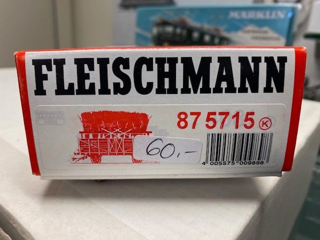 Fleischmann Modellini di ferrovie: Fleischmann 87 5715 SBB Tunnelputzwagen, neu – Nuovo e nell'imballaggio originale da Riehen venduto da AndiSBB 4