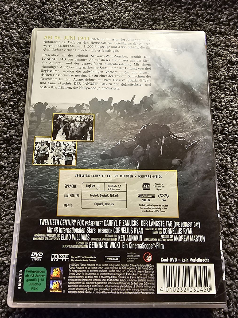 Alle DVDs: Der Laengste Tag (22495) – Gebraucht aus Ruswil von jan_bxl5 1