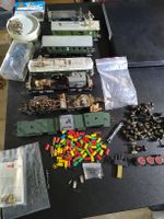 Lot Modellbahnschrot Märklin, Hag, Lima, etc.  Ungeprüft.