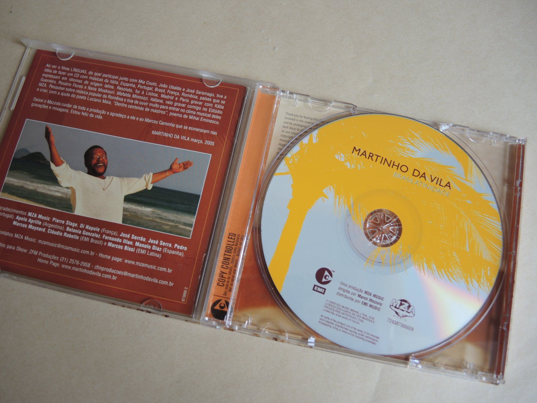 CDs: Martinho da Vila - Brasilatinidade CD - Brasilien – Gebraucht aus Rorschach von Pop-upBrocki 1