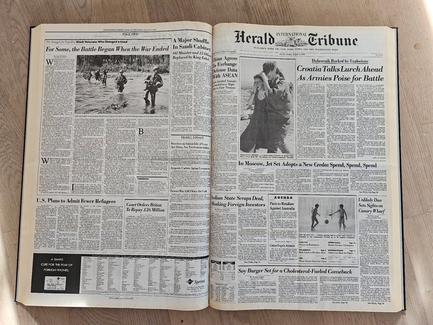Libri: IHT Titelseiten / Jahrbücher 1993 - 2000 – Usato da Regensdorf venduto da Antikus 2