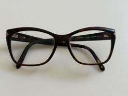 Lunettes de vue vintage marron strass Givenchy